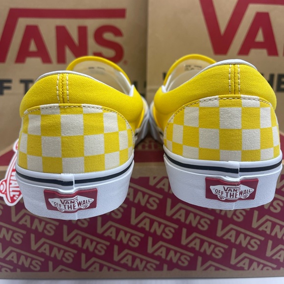 Vans Men's Classic Slip-On (Checkerboard) Cyber Yellow Sneakers
VN0A33TB42Z - Picture 4 of 16
